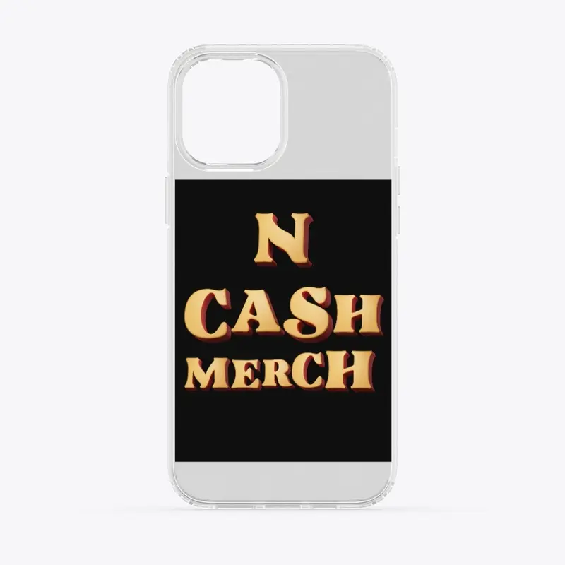 3D N Cash Merch iPhone Clear Case